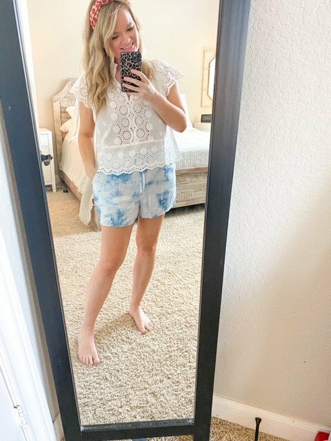 Tie Dye Shorts